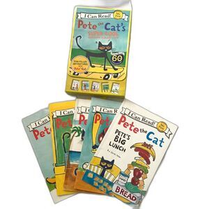 I Can Read My First 5 Book boxed Set Pete The Cat Super Cool Reading Collection